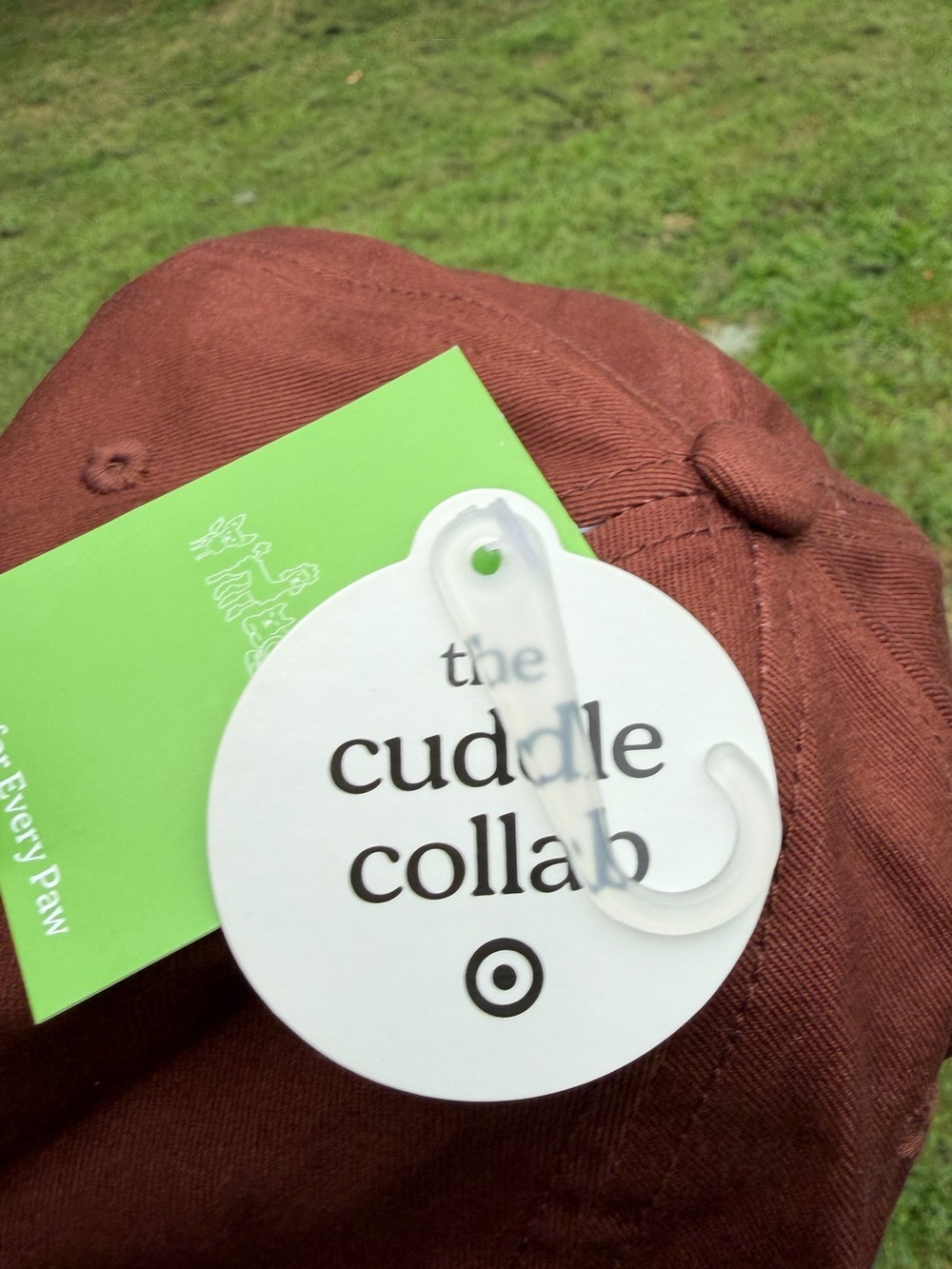 The Cuddle Collab So Fetch Adjustable Baseball Cap Brown Target NWT - Picture 5 of 7
